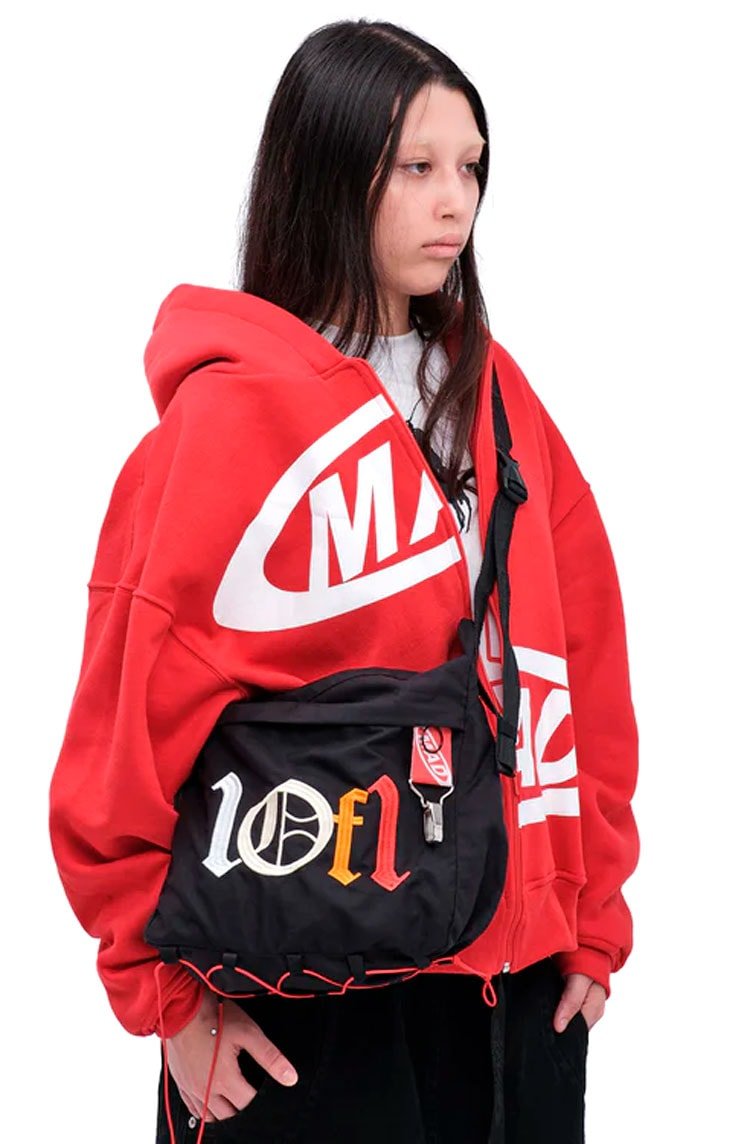 Bolsa Croco Cordura MADx1OF1 Preto - NewSkull