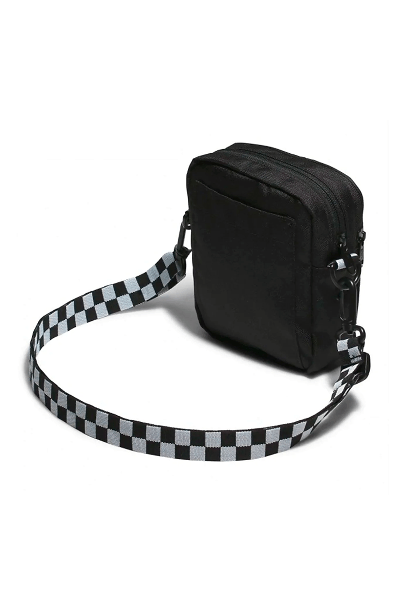 Bolsa Vans Getter Crosbody Unissex Preto/Branco - NewSkull