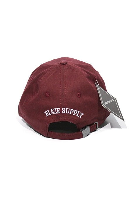 Boné Aba Curva Strapback Blaze Supply Pipe Burgundy - NewSkull