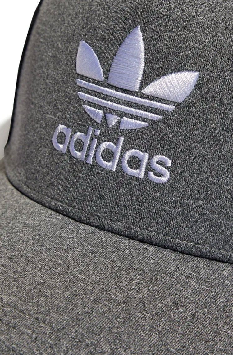 Boné Adidas Aba Curva Adicolor Classic Trucker Cinza/Preto - NewSkull