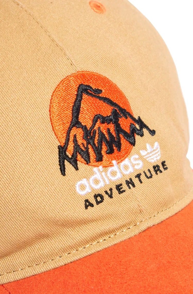 Boné Adidas Dad Adventure Bege/Laranja - NewSkull