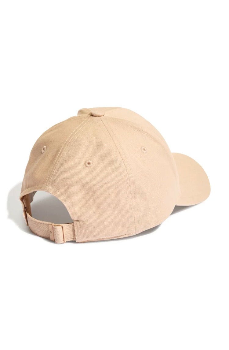 Boné Adidas Trefoil Baseball Bege/Branco - NewSkull