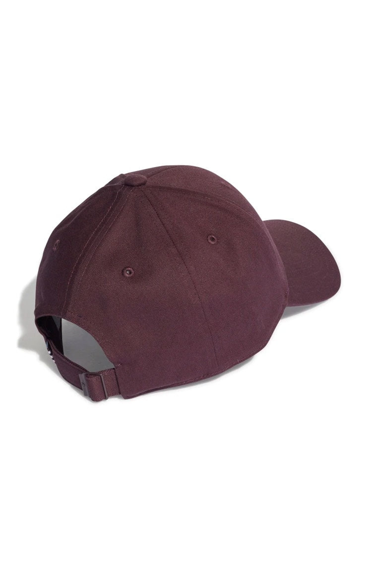 Boné Adidas Trefoil Baseball Bordo/Branco - NewSkull
