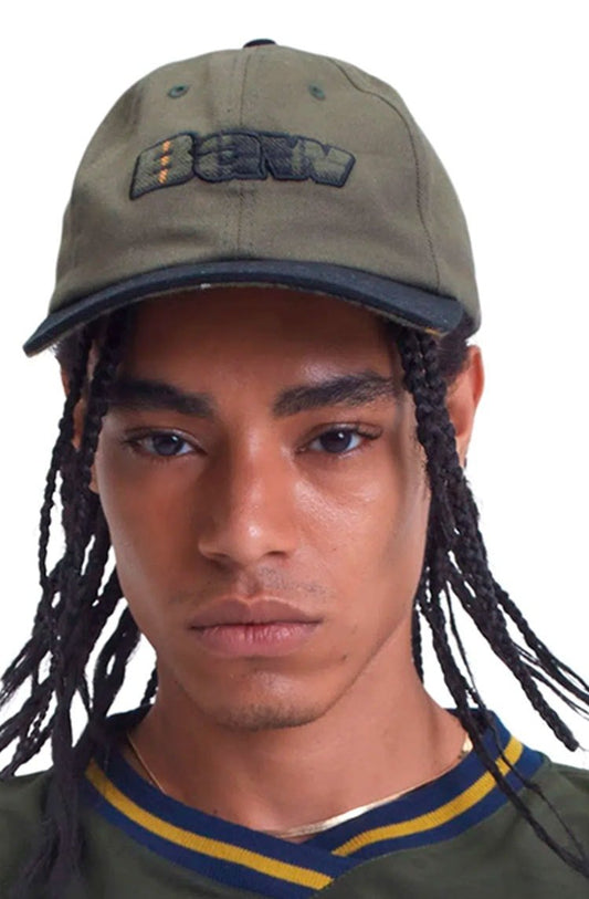 Boné Baw Dad Hat Snip Plaid Colors Verde Militar/Preto - NewSkull