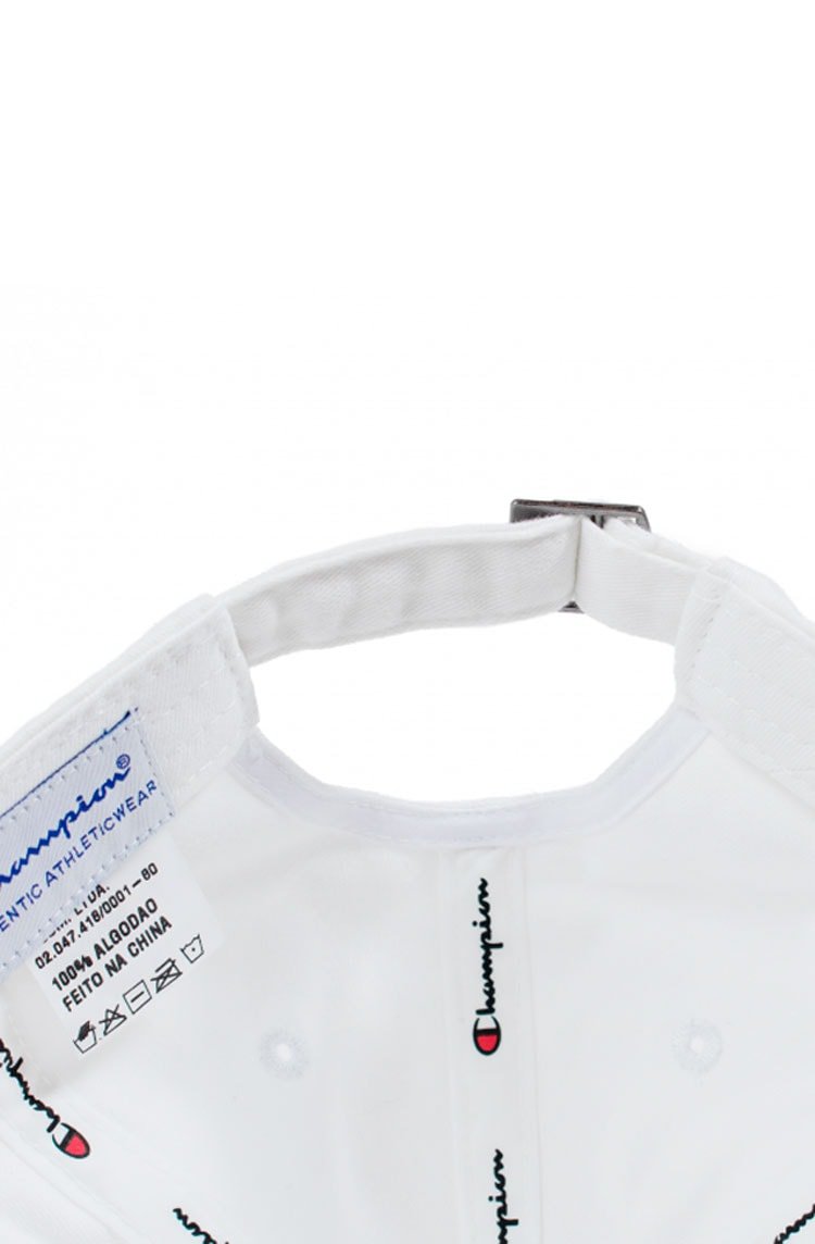 Boné Champion Aba Curva Dad Hat Branco H78458 - Bra - NewSkull