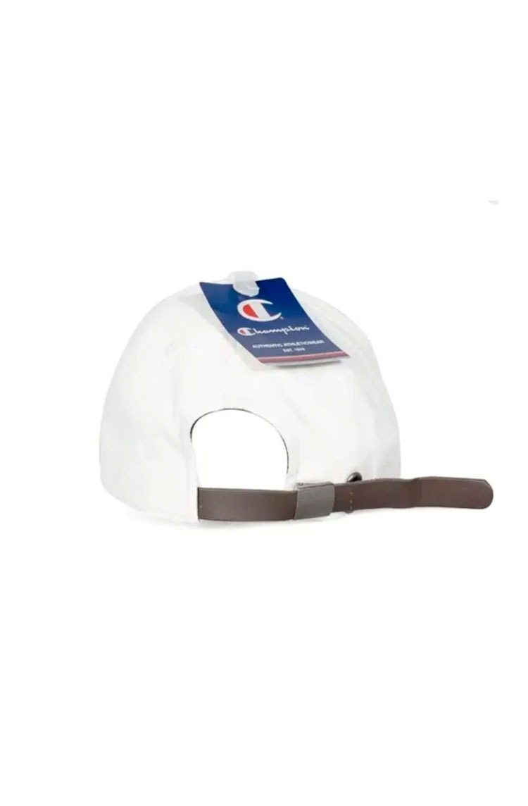 Boné Champion Aba Curva Strapback Branco/Azul - NewSkull