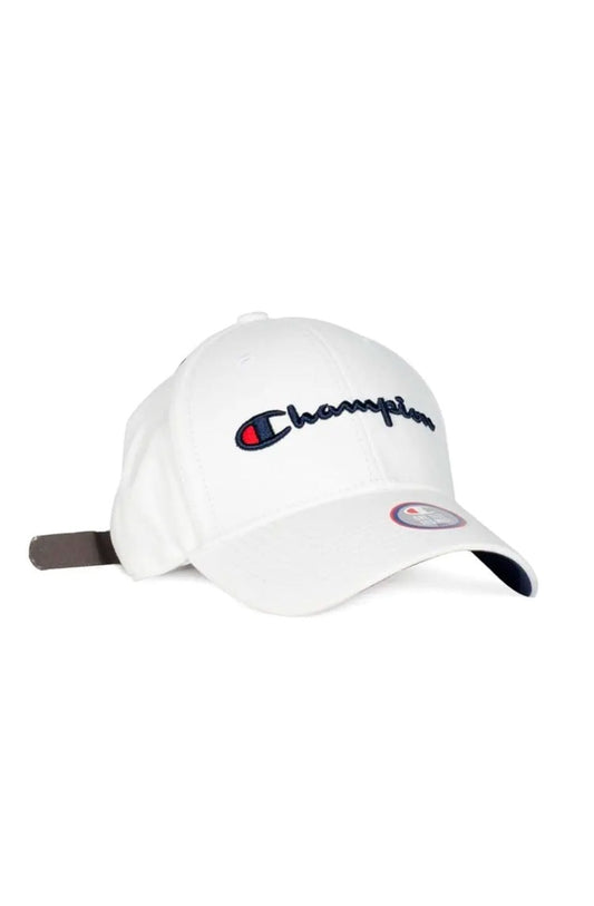 Boné Champion Aba Curva Strapback Branco/Azul - NewSkull