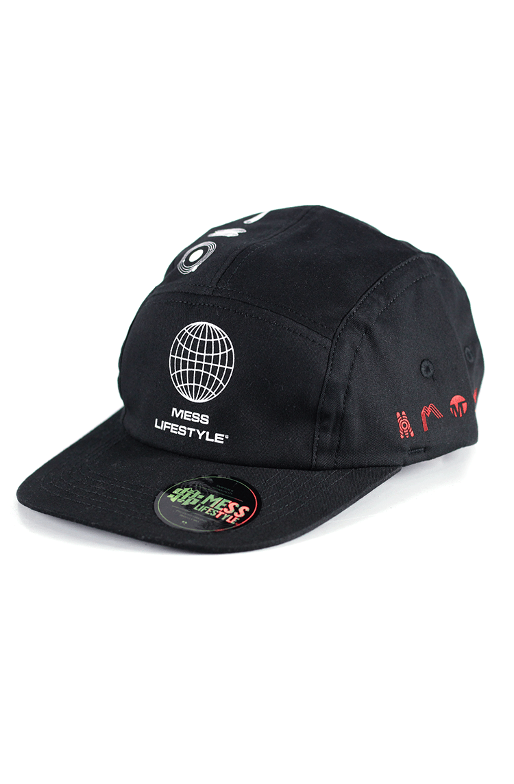 Bone Mess Dope Boy Strapback Preto - NewSkull