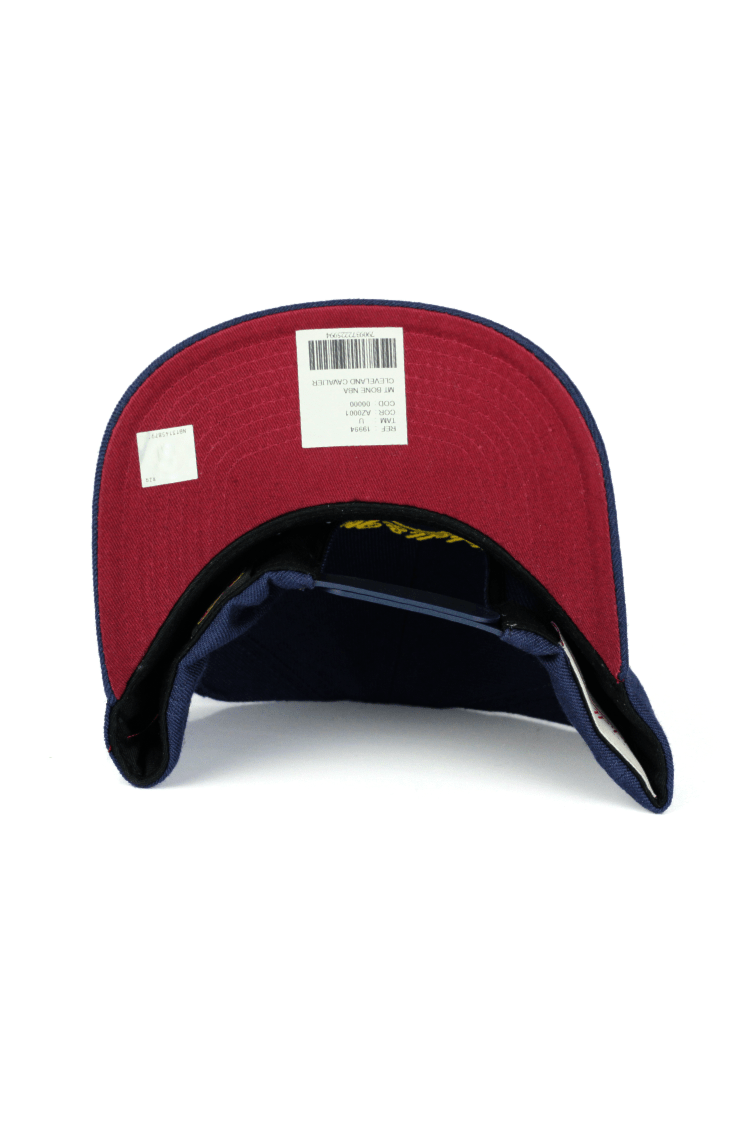 BONE MITCHELL AND NESS CLEVELAND CAVALIERS NBA SNAPBACK AZUL - NewSkull
