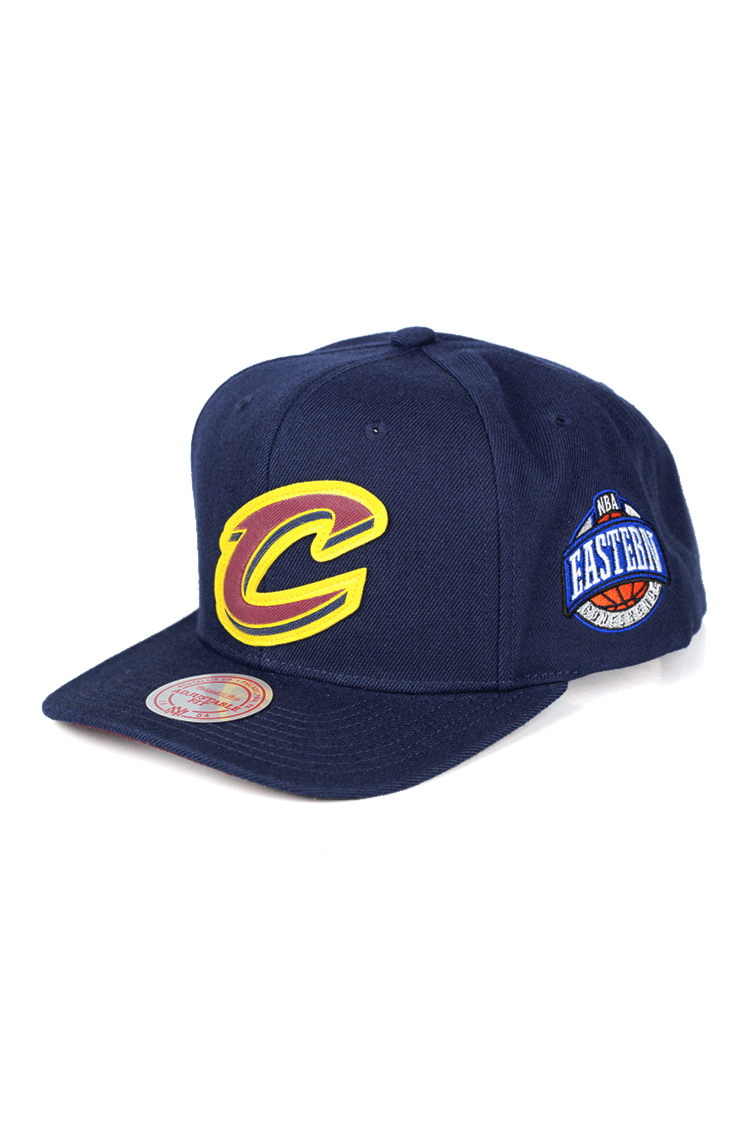 BONE MITCHELL AND NESS CLEVELAND CAVALIERS NBA SNAPBACK AZUL - NewSkull