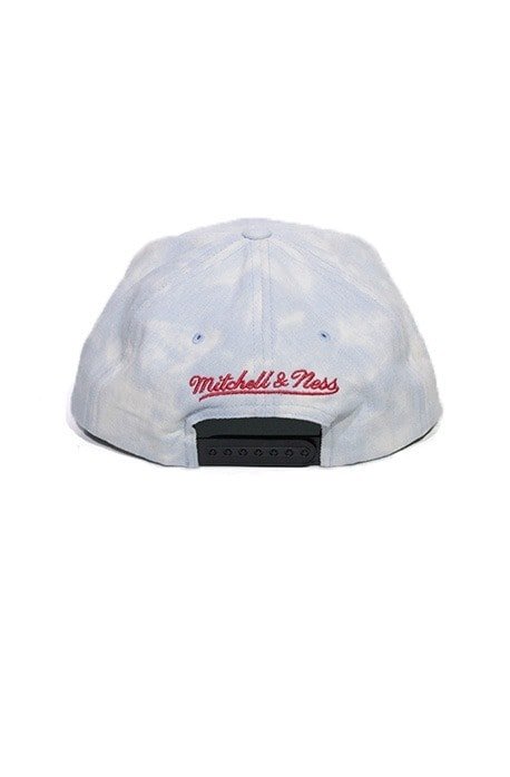 Boné Mitchell and Ness Snapback NBA Chicago Bulls Light Acid Wash - NewSkull