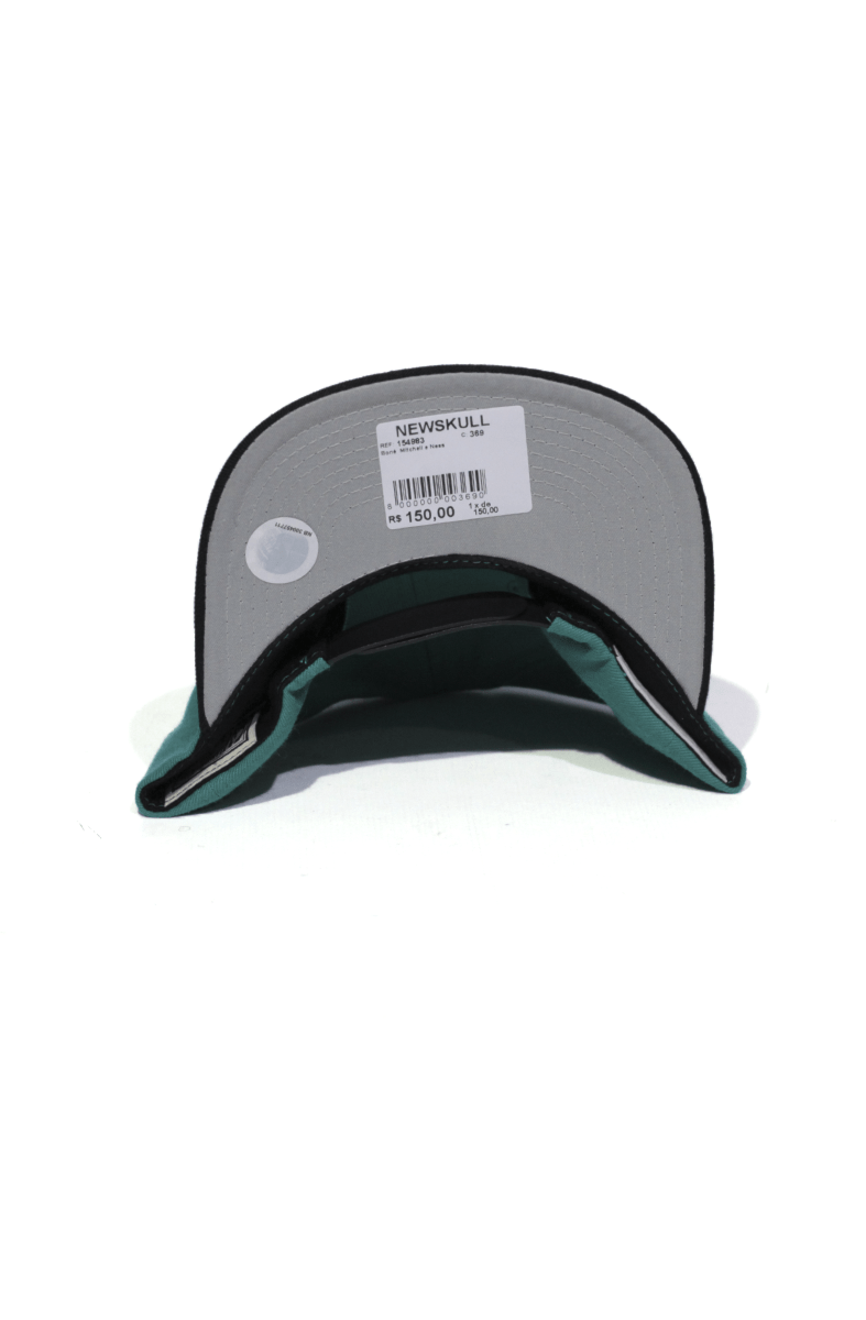 Boné Mitchell and Ness Vancouver Grizzlies Logo Snapback - NewSkull