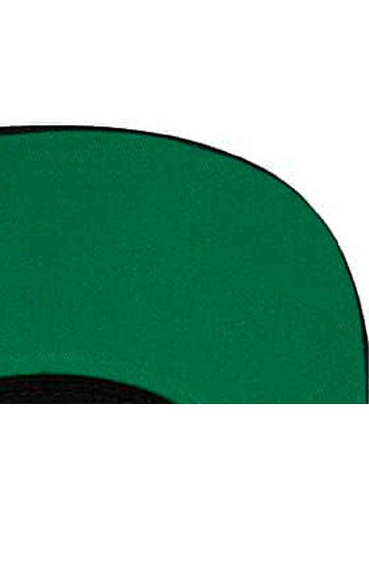 Boné Mitchell & Ness Nba Chicago Bulls Aba Reta Snapback Front Loaded Preto/Vermelho - NewSkull