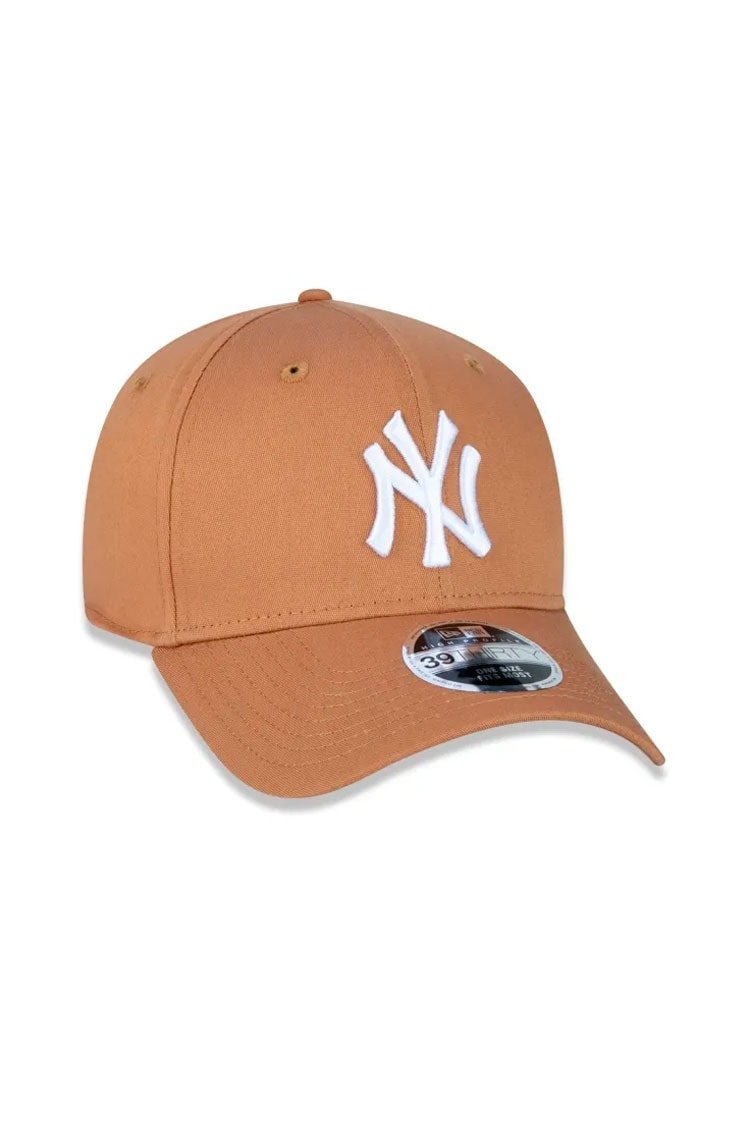 Boné New Era 39THIRTY MLB New York Yankees Caqui/Branco - NewSkull