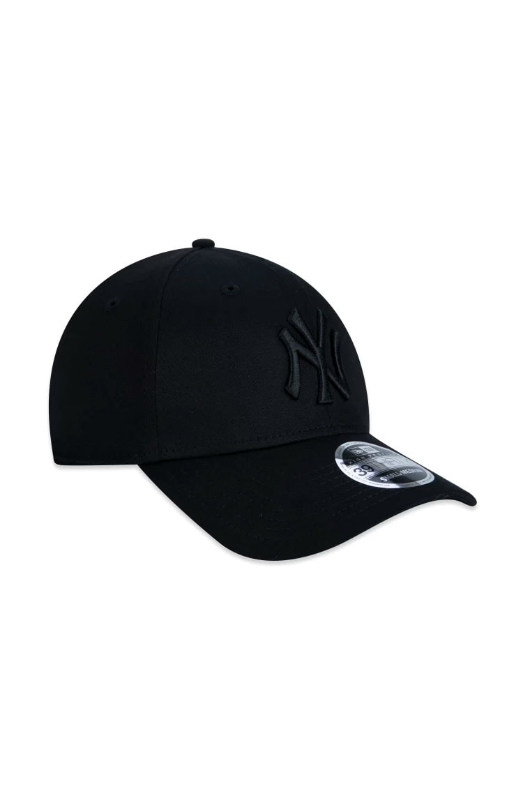 Boné New Era 39THIRTY MLB New York Yankees Preto/Preto - NewSkull