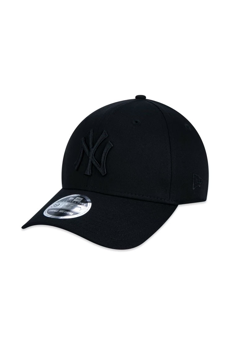 Boné New Era 39THIRTY MLB New York Yankees Preto/Preto - NewSkull