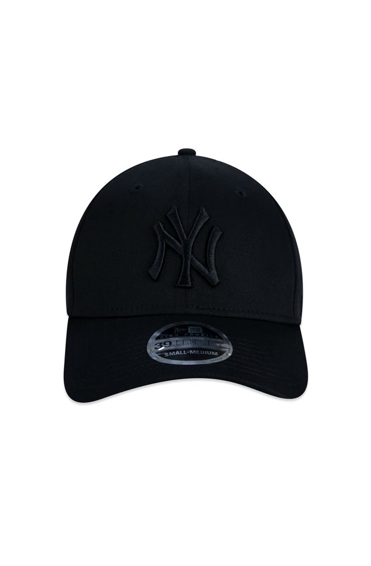 Boné New Era 39THIRTY MLB New York Yankees Preto/Preto - NewSkull