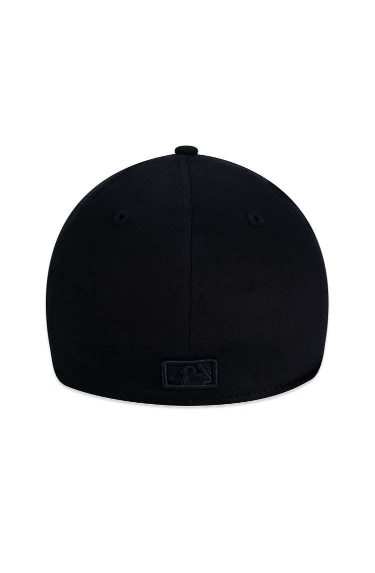 Boné New Era 39THIRTY MLB New York Yankees Preto/Preto - NewSkull