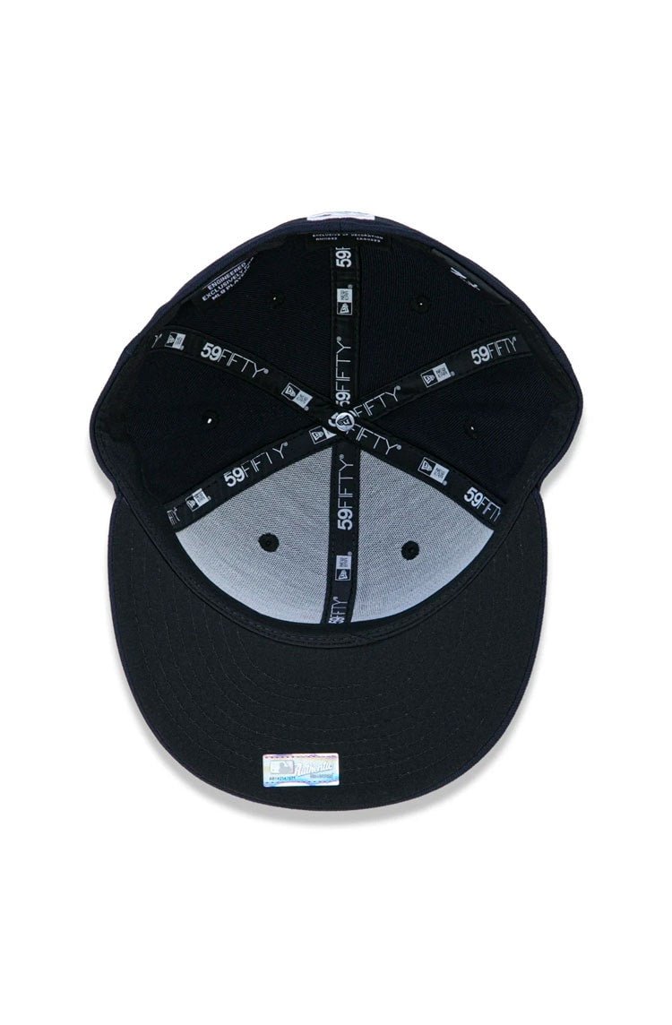 Boné New Era 59fifty Boston Red Sox Mlb Azul Marinho/Vermelho - NewSkull