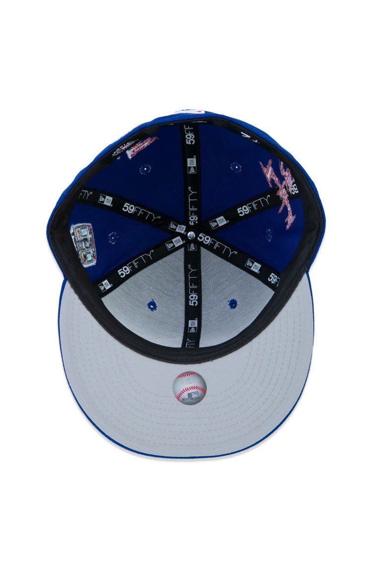 Boné New Era 59fifty Chicago Cubs City Transit Aba Reta Azul/Vermelho - NewSkull