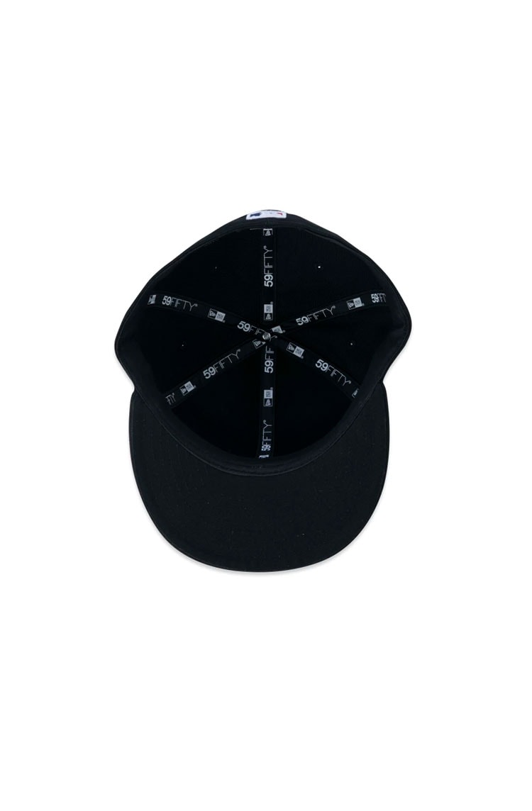 Boné New Era 59FIFTY Fitted MLB Los Angeles Dodgers All Building Preto - NewSkull