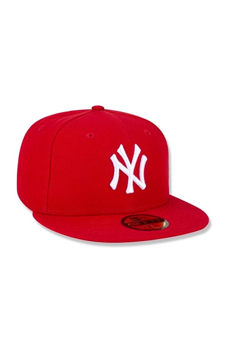 Boné New Era 59FIFTY MLB New York Yankees Vermelho - NewSkull
