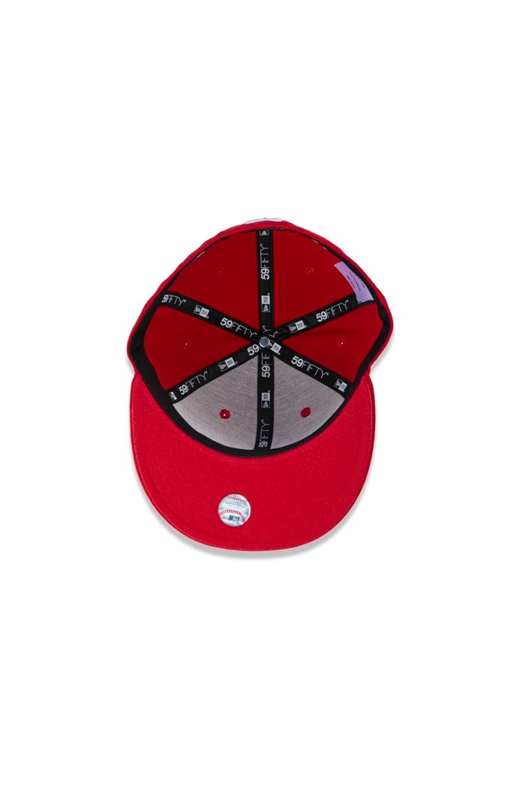 Boné New Era 59FIFTY MLB New York Yankees Vermelho - NewSkull