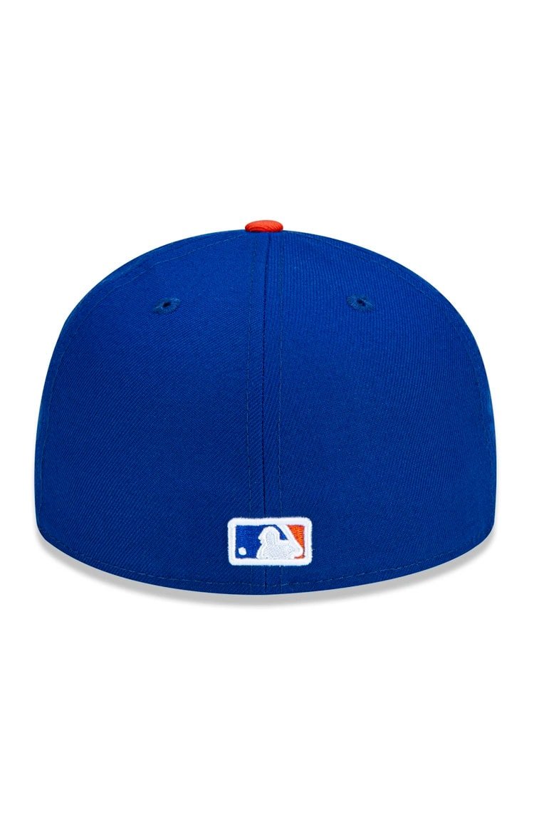 Boné New Era 59fifty New York Mets Mlb Azul/Laranja - NewSkull