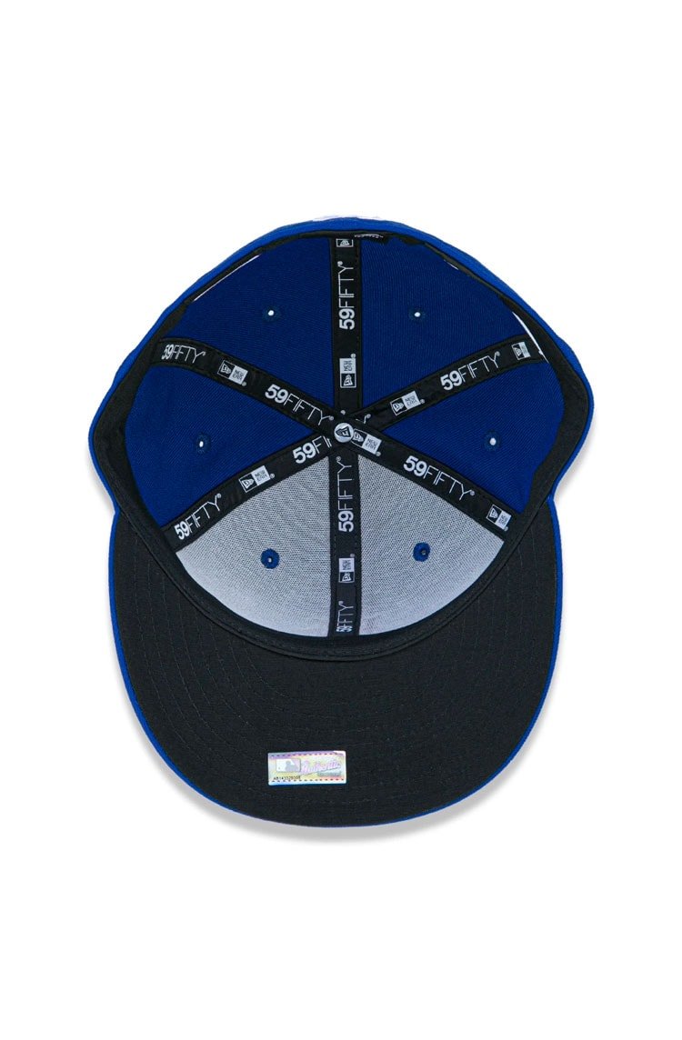 Boné New Era 59fifty New York Mets Mlb Azul/Laranja - NewSkull