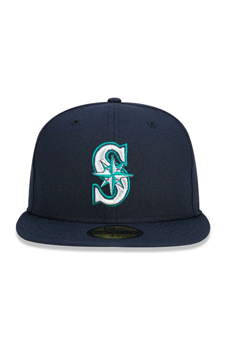 Boné New Era 59fifty Seattle Mariners Mlb Azul Marinho/Verde - NewSkull