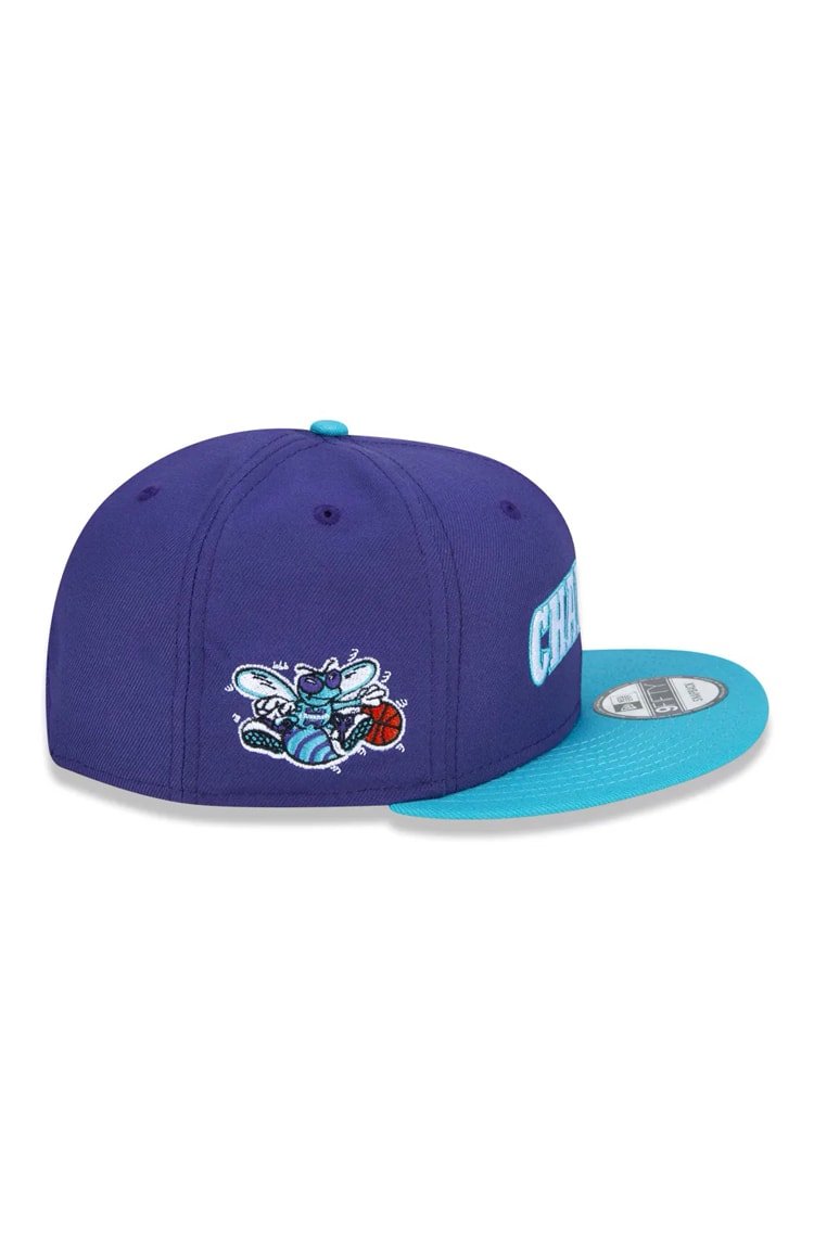 Boné New Era 9Fifty Charlotte Hornets Nba Roxo - NewSkull