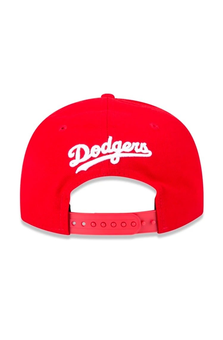 Boné New Era 9FIFTY Original Fit MLB Los Angeles Dodgers Vermelho/Branco - NewSkull