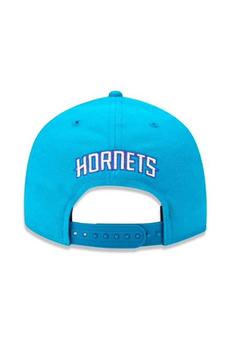 Boné New Era 9FIFTY Original Fit NBA Charlotte Hornets Team Color Verde Água - NewSkull