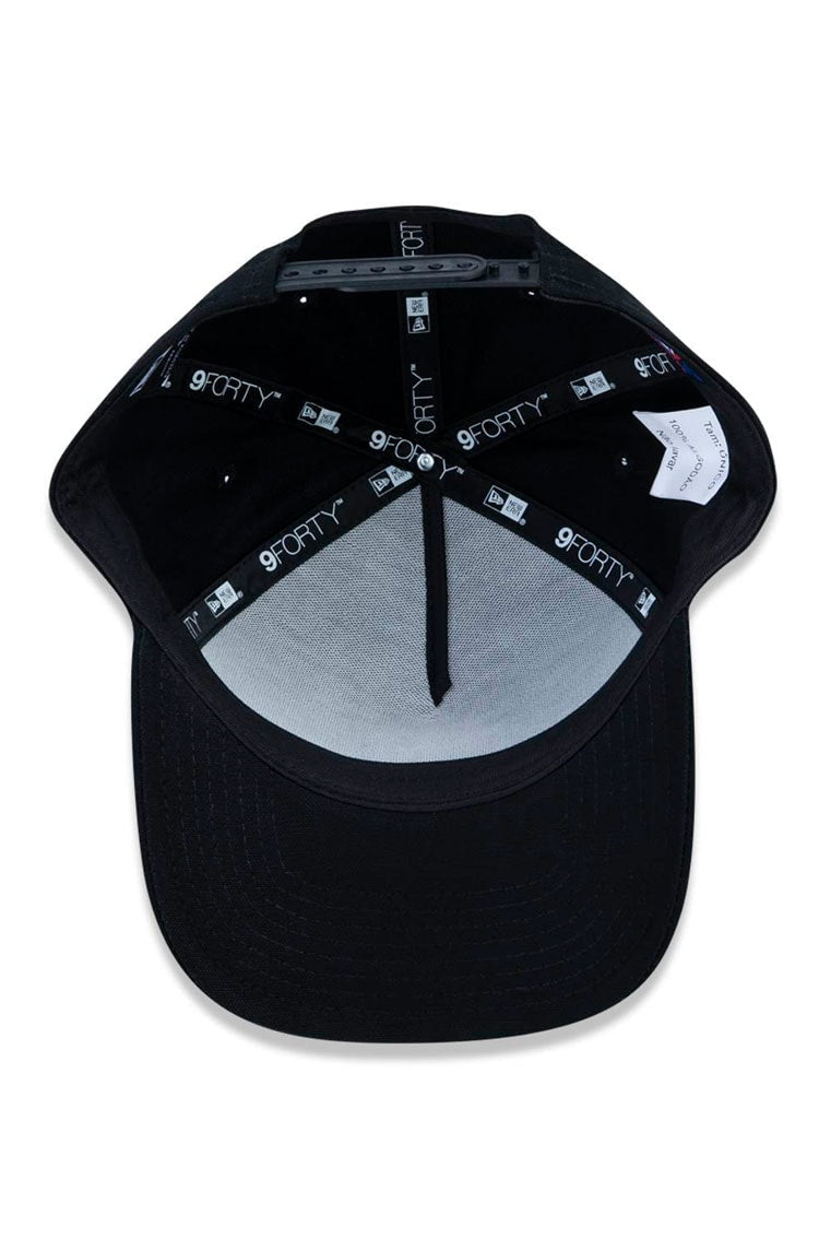Boné New Era 9FORTY A - Frame Cities NYC New York City Preto/Branco - NewSkull