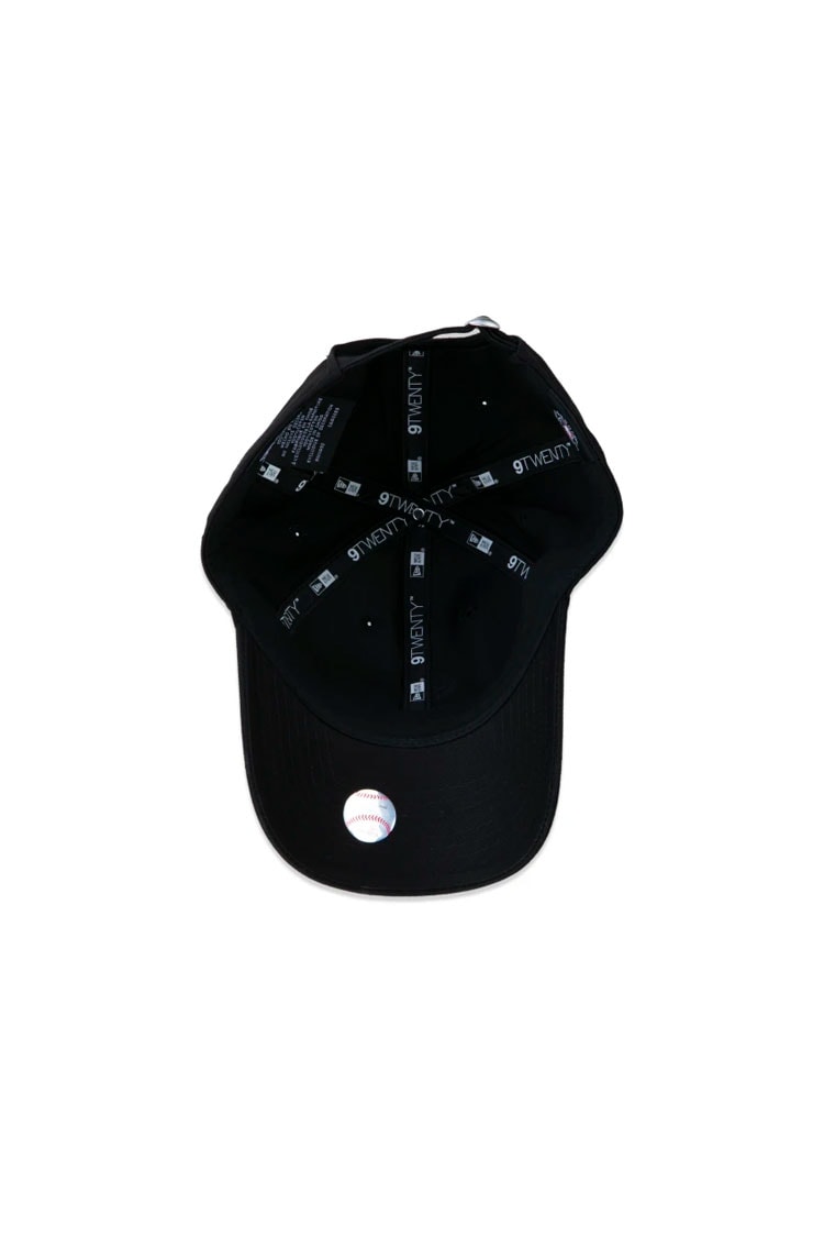 Boné New Era 9TWENTY MLB Chicago White Sox Aba Curva Preto/Branco - NewSkull