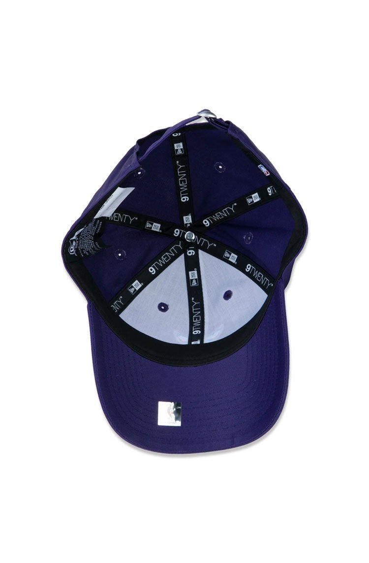 Boné New Era 9twenty Strapback Aba Curva Charlotte Hornets Sport Roxo/Branco - NewSkull