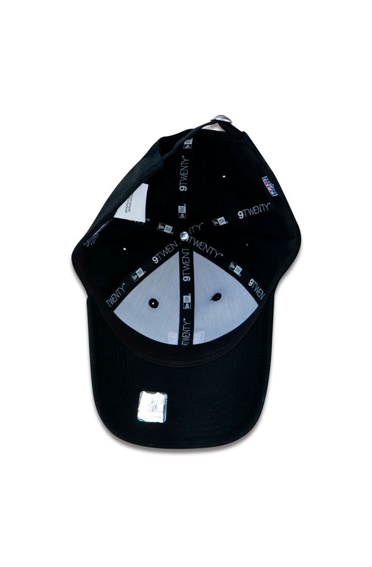 Boné New Era 9twenty Strapback Aba Curva Las Vegas Raiders Sport Preto/Branco - NewSkull