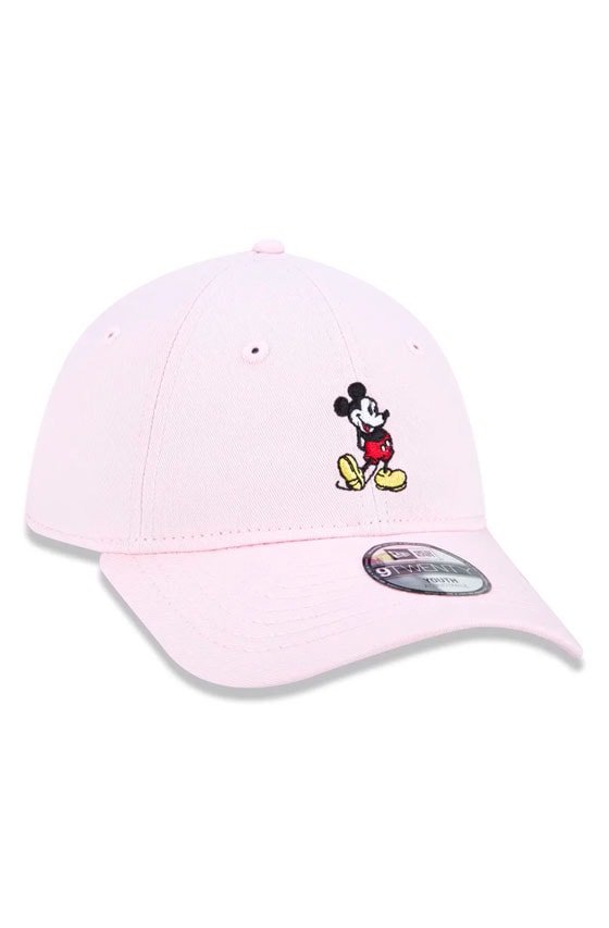 Boné New Era Juvenil 9Twenty Mickey Mouse Disney Rosa - NewSkull