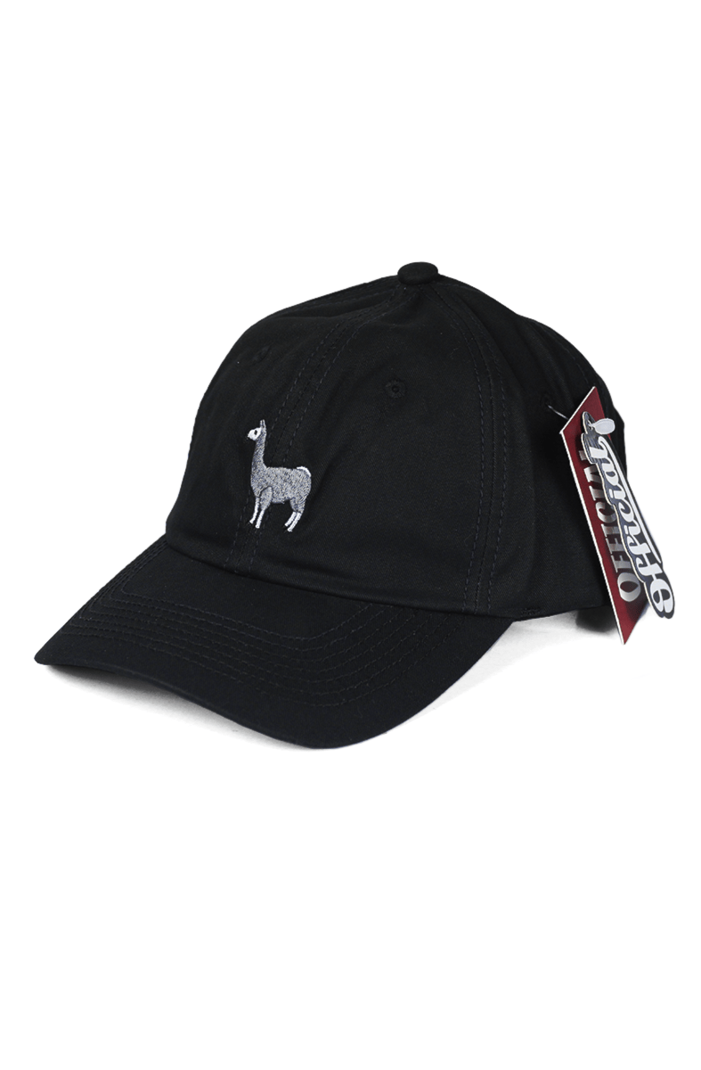 Boné Official Aba Curva Strapback Lhama Preto - NewSkull