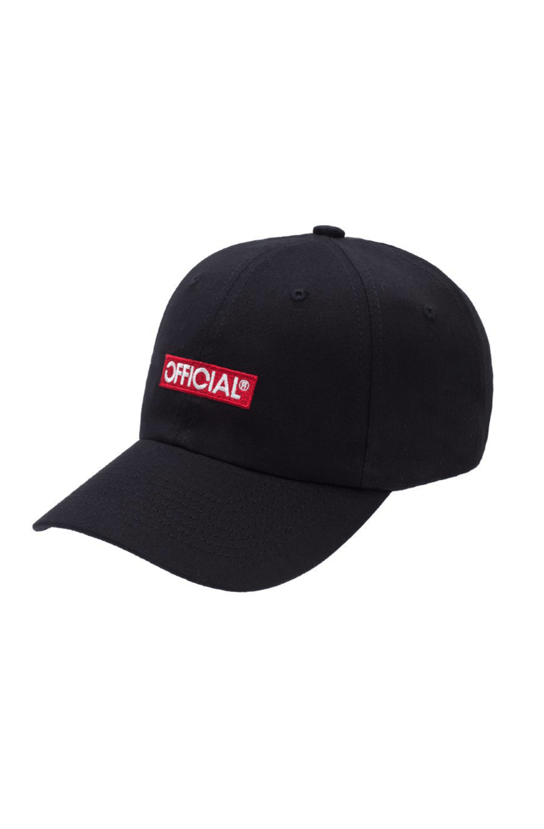 BONE OFFICIAL STRAPBACK BOX LOGO PRETO - NewSkull
