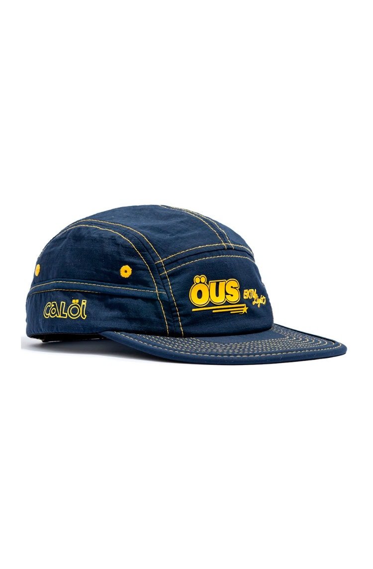 Boné OUS Caloi 5 Panel Velcro Azul - NewSkull