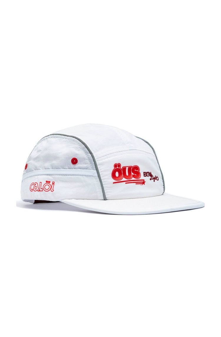 Boné OUS Caloi 5 Panel Velcro Branco - NewSkull