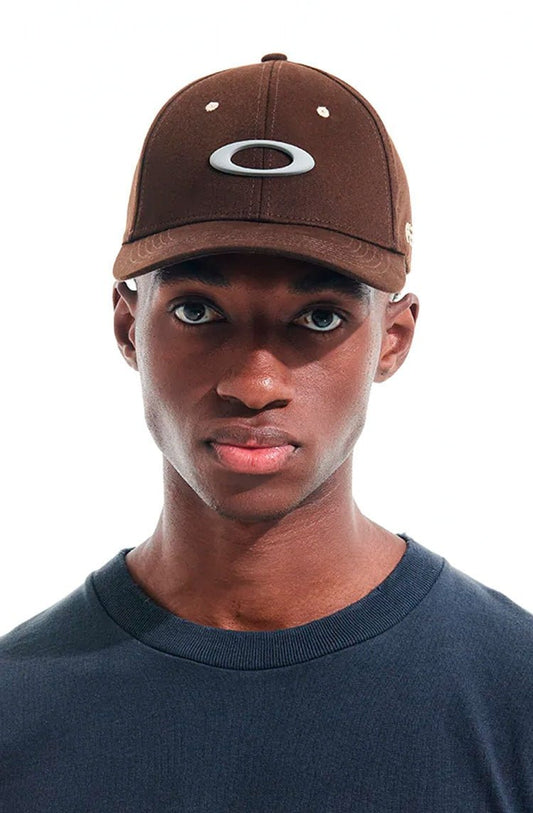 Boné Piet x Oakley Aba Curva Brim Metal Ellipse Marrom/Bege - NewSkull