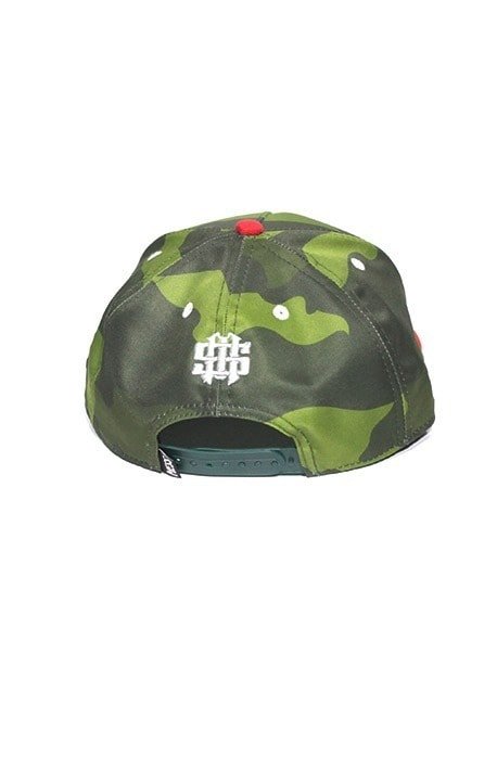 BONÉ SNAPBACK MESS LIFESTYLE CAMO VERMELHO - NewSkull