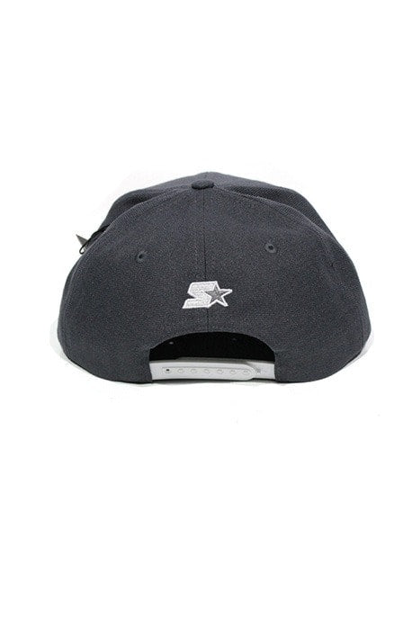 Boné Snapback Starter Black Label Logo Cinza - NewSkull