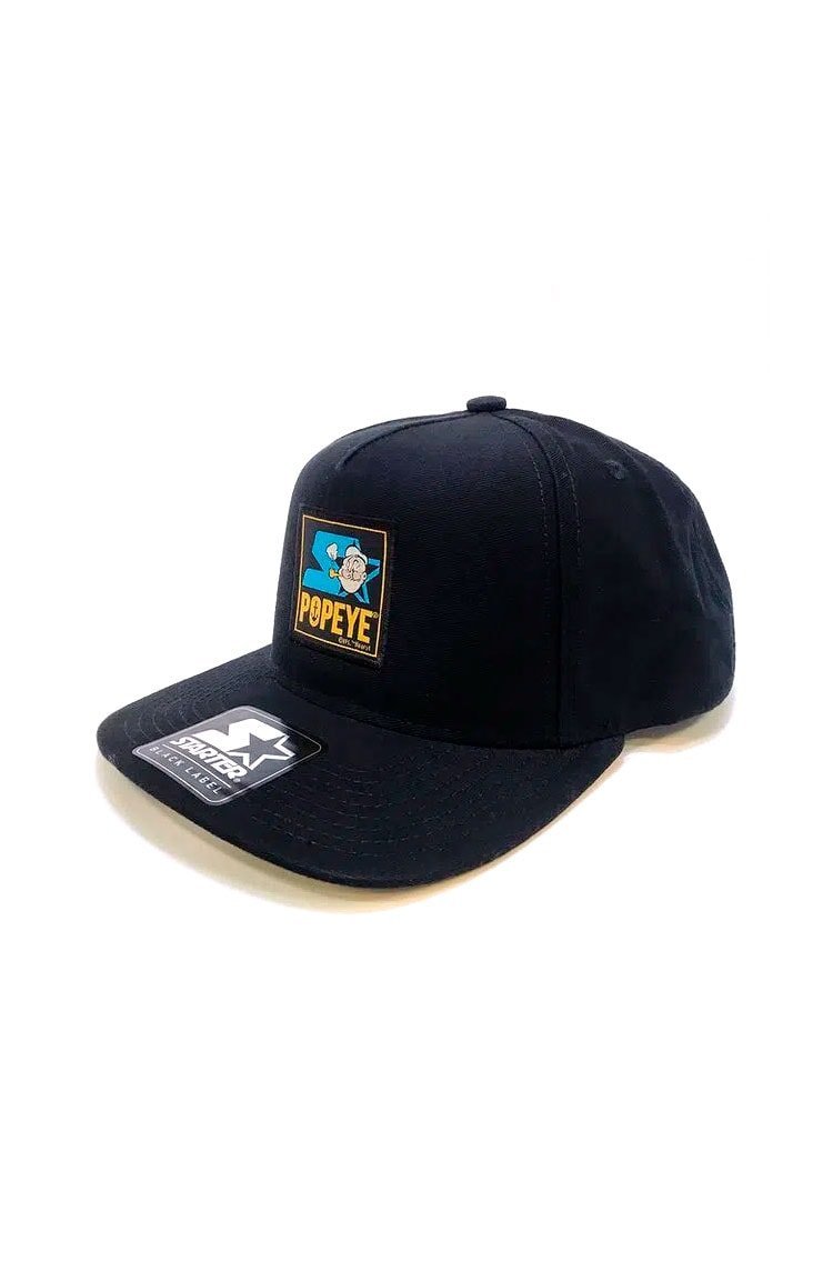 Bone Starter Aba Curva Snap Popeye Preto/Azul - NewSkull