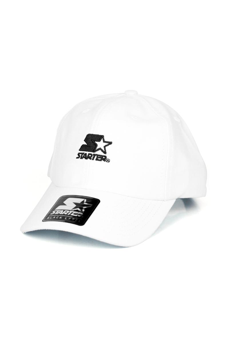 Boné Starter Aba curva Strapback Solid 5 Branco - NewSkull