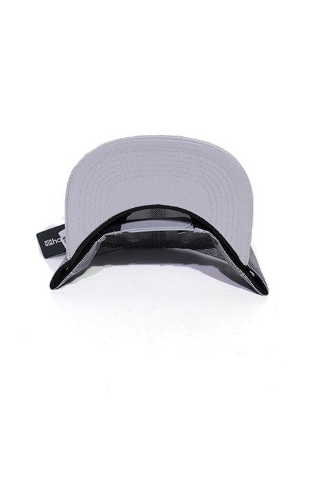 Boné Trucker Hashskatetag Snapback Cinza - NewSkull