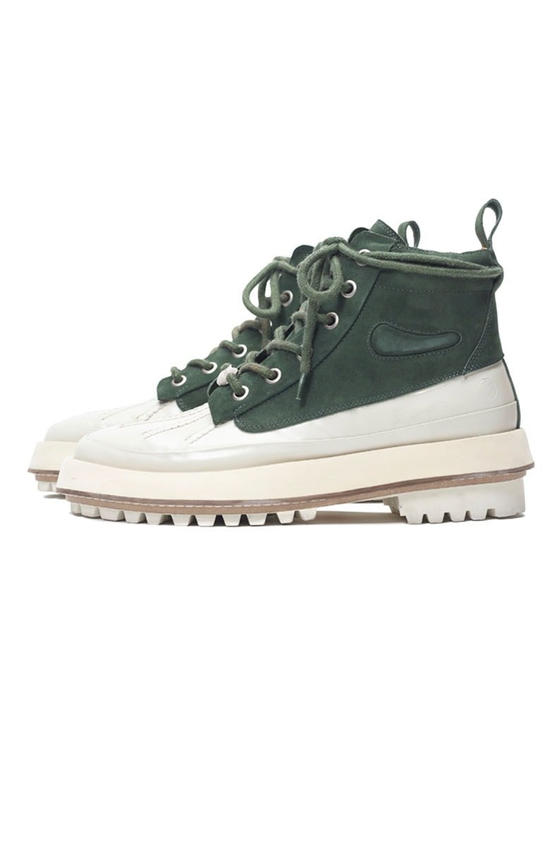 Bota PACE XP Duckboot Verde/Off - White - NewSkull