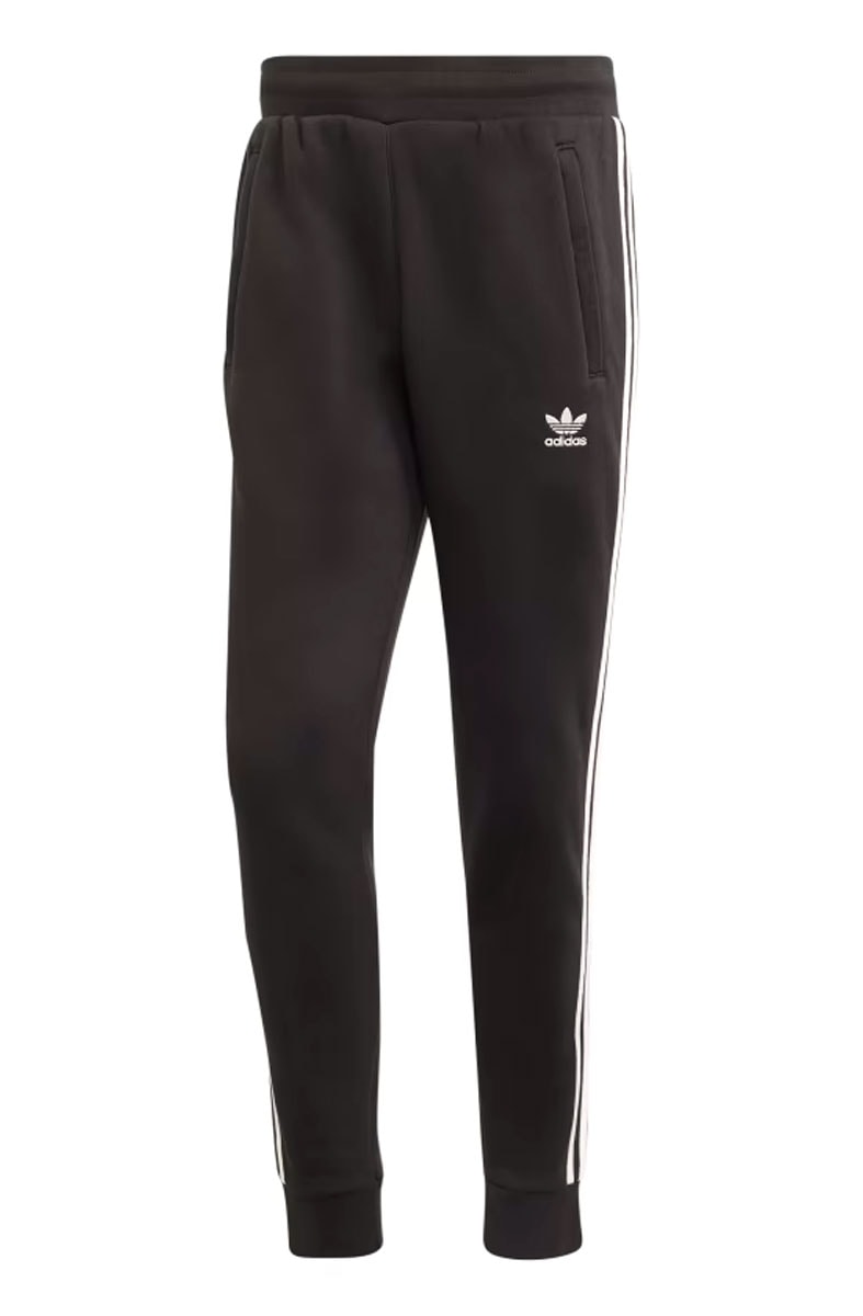 Calça Adidas Adicolor Classics 3 - Stripes Preto/Branco - NewSkull